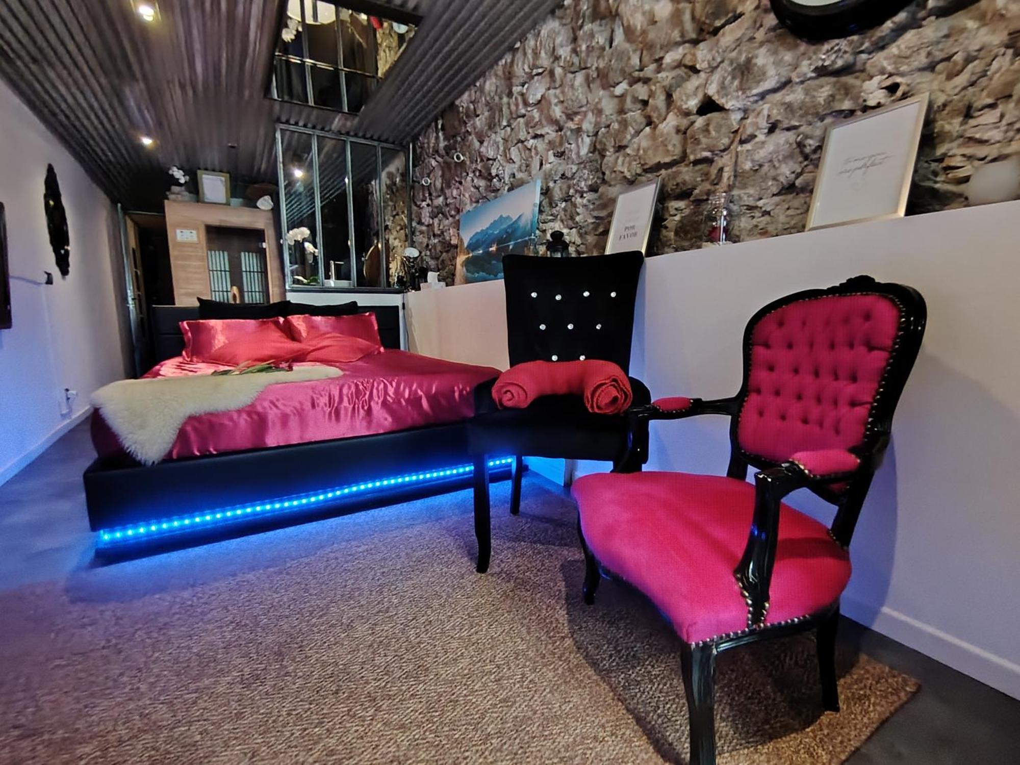 Sweet Loft Grenoble-Love Room Avec Jacuzzi & Sauna Exterior foto